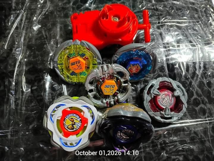 Mixed TT authentic beyblades (Category: Action & Battle Toys) located in Manila. Submitted by assaultwolf (Listing ID 1465696956, Image 2). Description: wyiswyg all authentic TT beyblades gc.