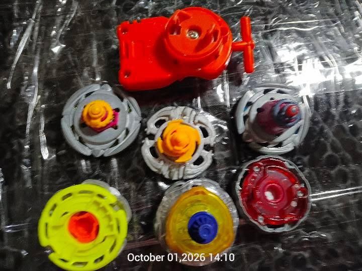 Mixed TT authentic beyblades (Category: Action & Battle Toys) located in Manila. Submitted by assaultwolf (Listing ID 1465696956, Image 1). Description: wyiswyg all authentic TT beyblades gc.