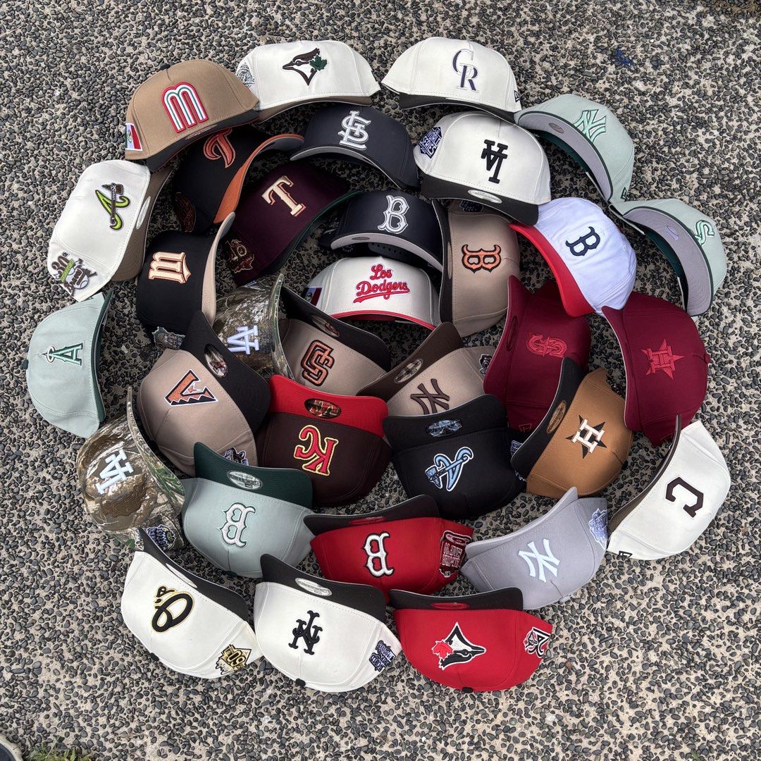 MLB Brand New MLB (Category: Caps & Hats) located in Manila. Submitted by auapparel (Listing ID 1465694325, Image 1). Description: 🔥 MLB 9FORTY Fitted Caps Collection 🔥 ✅ Authentic New Era 9FORTY ✅ Teams: Yankees, Dodgers, Blue Jays, Red Sox, Houston, KC, Atlanta, etc ✅ Condition: Brand New / Deadstock ✅ Colorways: Rare / Two-tone / World Series Patch 📍 QC / Can ship to - Lalamove / J&T / LBC Shipping 1-3 days 💰 Price per cap: ₱1,600-₱2,300 |