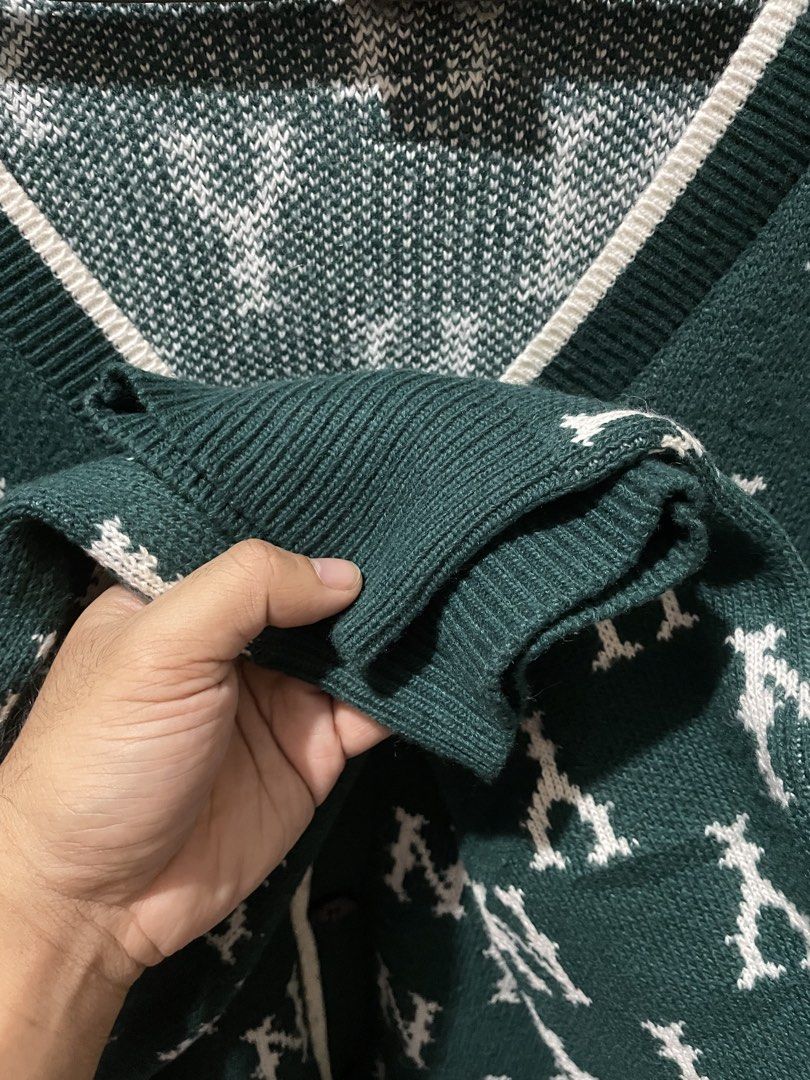 MLB cardigan monogram (Category: Coats, Jackets and Outerwear) located in San Jose del Monte. Submitted by legaldeals25 (Listing ID 1465664310, Image 2). Description: 24 width 32 length Good condition Color rate 9.5/10.