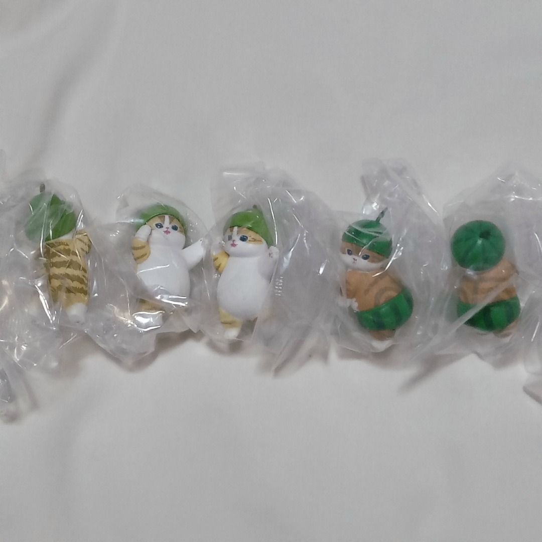 Mofusand Fruit Meow, Shark Meow, Nyanko Soda Mini Figure Gashapon ...