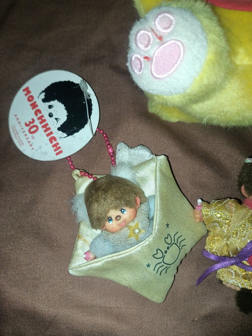 Monchichi (Category: Plushies & Soft Toys) located in Bulacan. Submitted by dainty.posh.stuffs (Listing ID 1465744195, Image 3). Description: Name : Monchichi Label: Sekiguchi ✨Lucky Cat Monchichi ✨Emperor Monchichi ✨Zodiac Monchichi Condition: Like New, No Damage and of course so CUTE!!! Gcash Payment upon order. No Reservation. Location: Philippines.