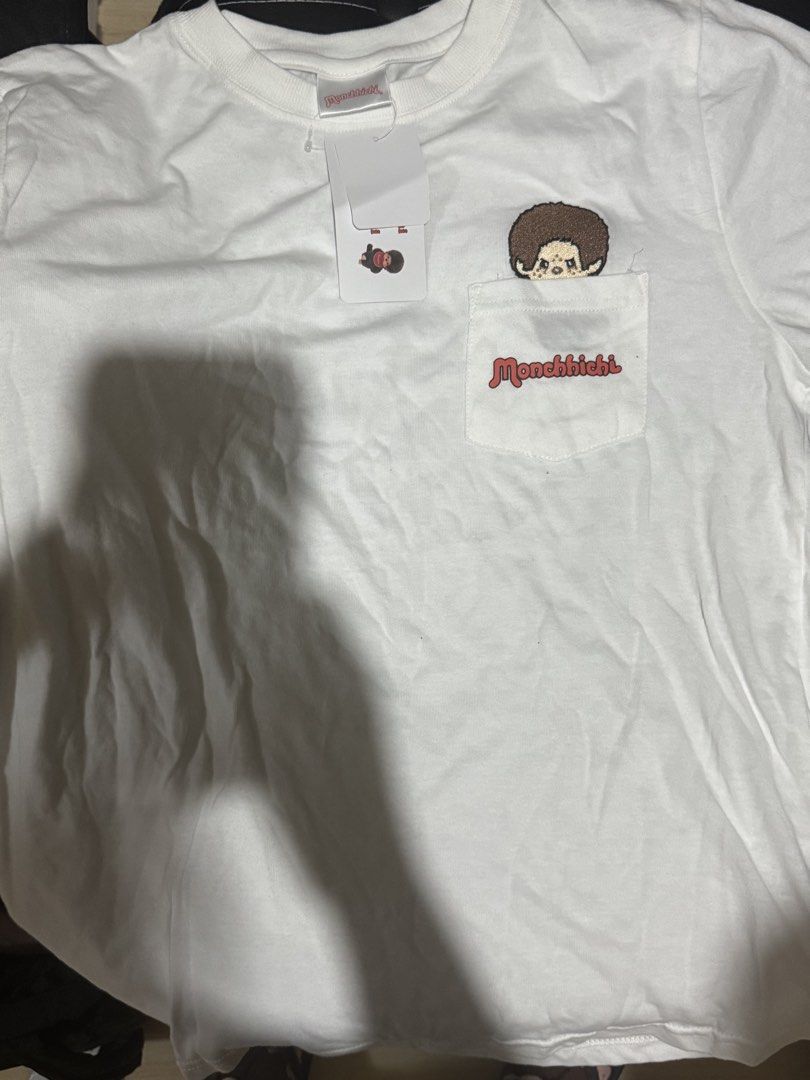 Monchichi Shirt (Category: Shirts) located in Mandaluyong City. Submitted by jiinnxx (Listing ID 1465750878, Image 1). Description: Medium.