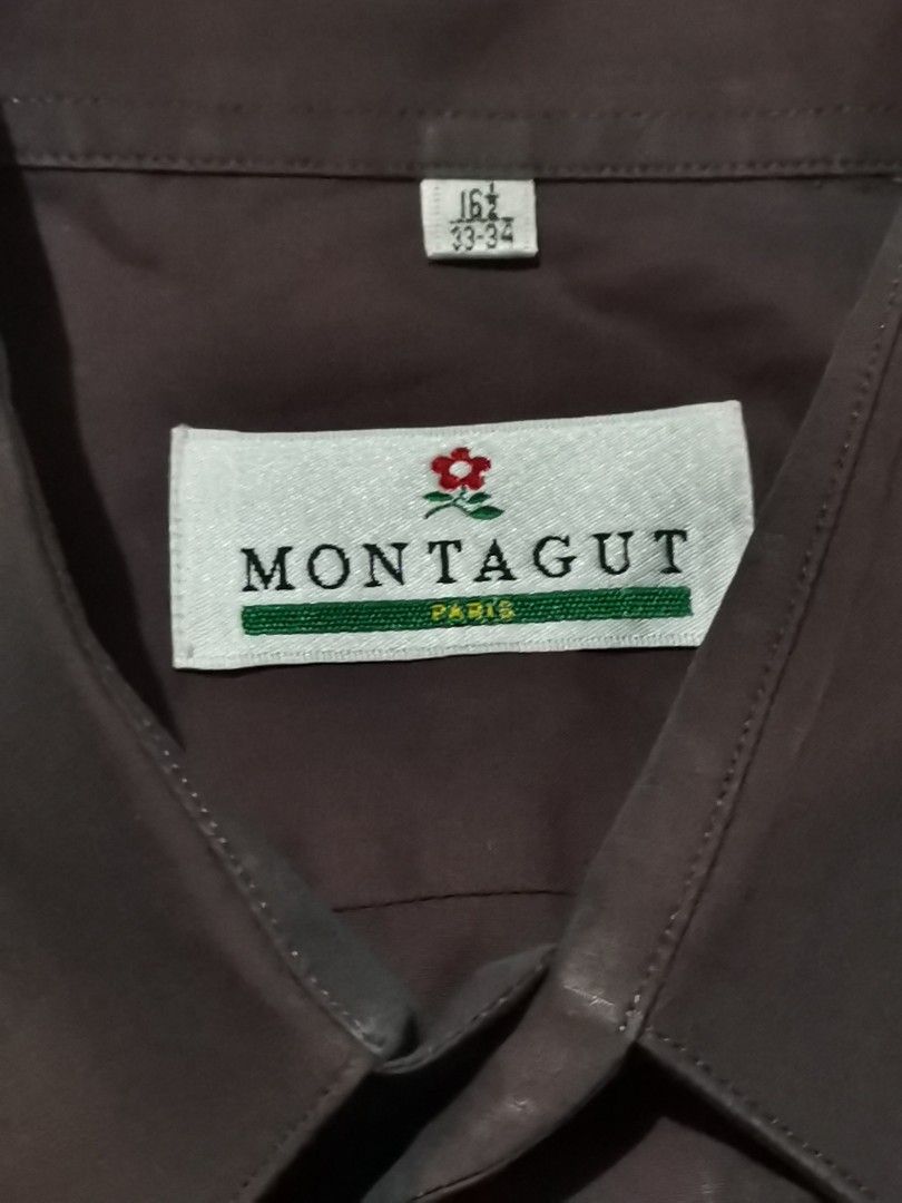 Montagut shiny polo shirt (Category: Formal Shirts) located in San Pedro. Submitted by thriftersthrift (Listing ID 1465582732, Image 3). Description: Width(inches) :22.5 Length(inches) :28 Good condition Already wash Color rate : 9.5 /10 🌵ALL ITEMS ARE FROM UKAY BALE SO MANAGE YOUR EXPECTATION 🌵 ASK SELLER FOR MORE INFORMATION COLOR MAY CHANGE TRU LIGHTING.