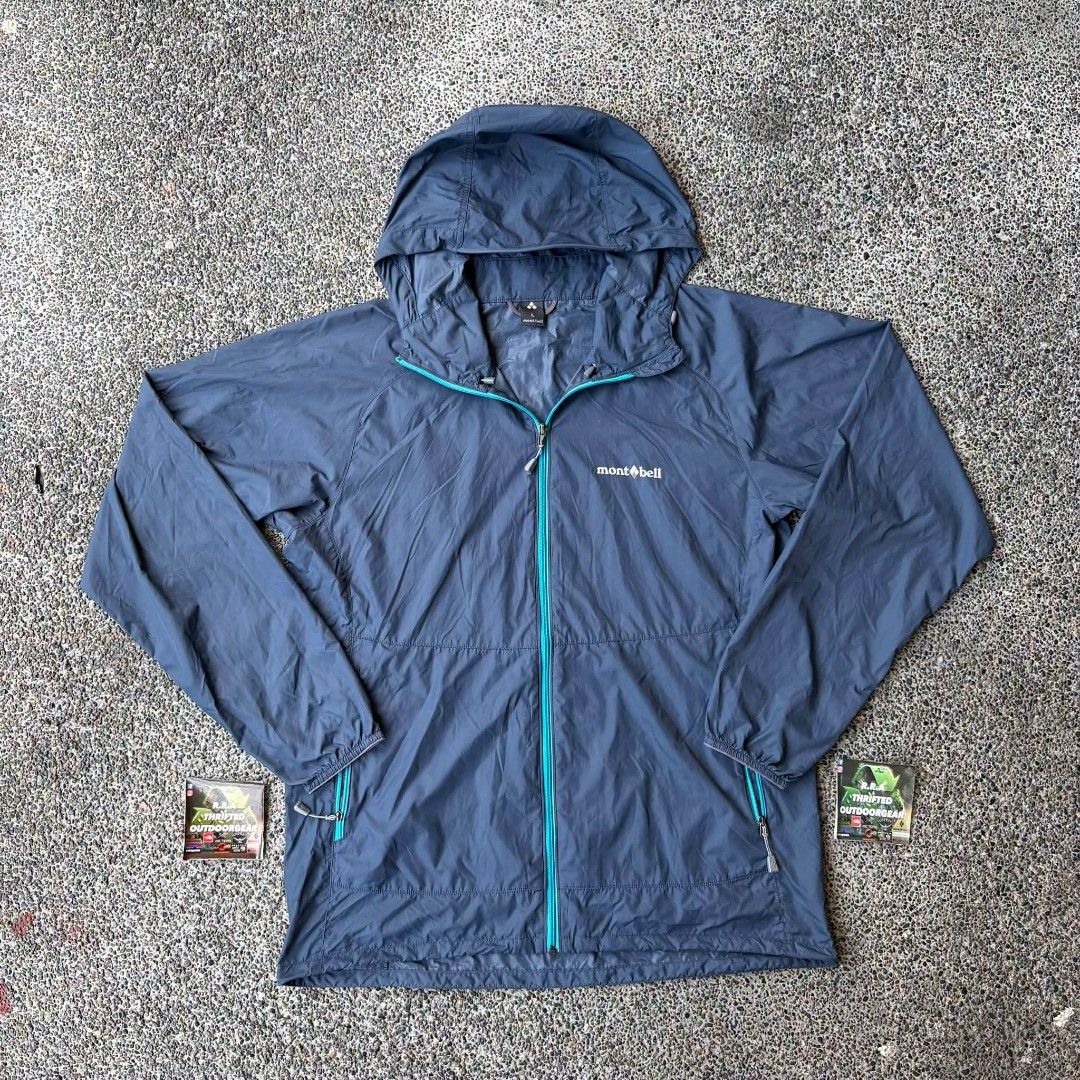 Mont-bell Windblast Parka Jacket (Category: Coats, Jackets and Outerwear) located in Caloocan City. Submitted by rjlthrifts (Listing ID 1465702090, Image 1). Description: Mont-bell Windblast Parka Jacket Perfect for trail running, trekking, climbing, and hiking where you generate a lot of body heat but need protection against chilly winds. Excellent Condition Color Rate 10/10 L on Tag 25.5 Length 20.5 Width No Issue. Price. 1,780 Loc. South Caloo