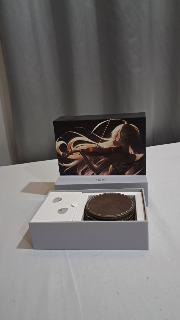 Moondrop Aria 2 In-Ear Monitors (Category: Earphones) located in Caloocan City. Submitted by mallarelor82378 (Listing ID 1465587665, Image 1). Description: - Reason for Selling: Only used once and doesn't fit my ear shape - Model: Moondrop Aria 2 IEMs - Special edition anime artwork sleeve included - Complete with leather storage case, IEM shells, and stock cable in original box - Great sound quality for music listening and casual gaming.