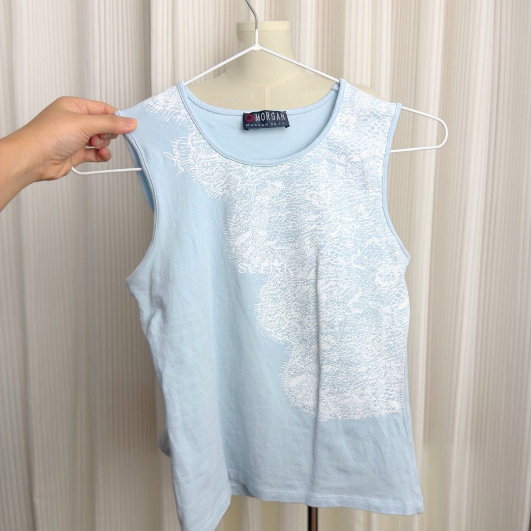 Morgan De Toi Tank Top (Category: Sleeveless) located in Subic. Submitted by serra. (Listing ID 1465741623, Image 2). Description: 🎀Washed & ready to wear! 📍Subic, Zambales 💵Payment first via gcash 📦Shipping nationwide via J&T.