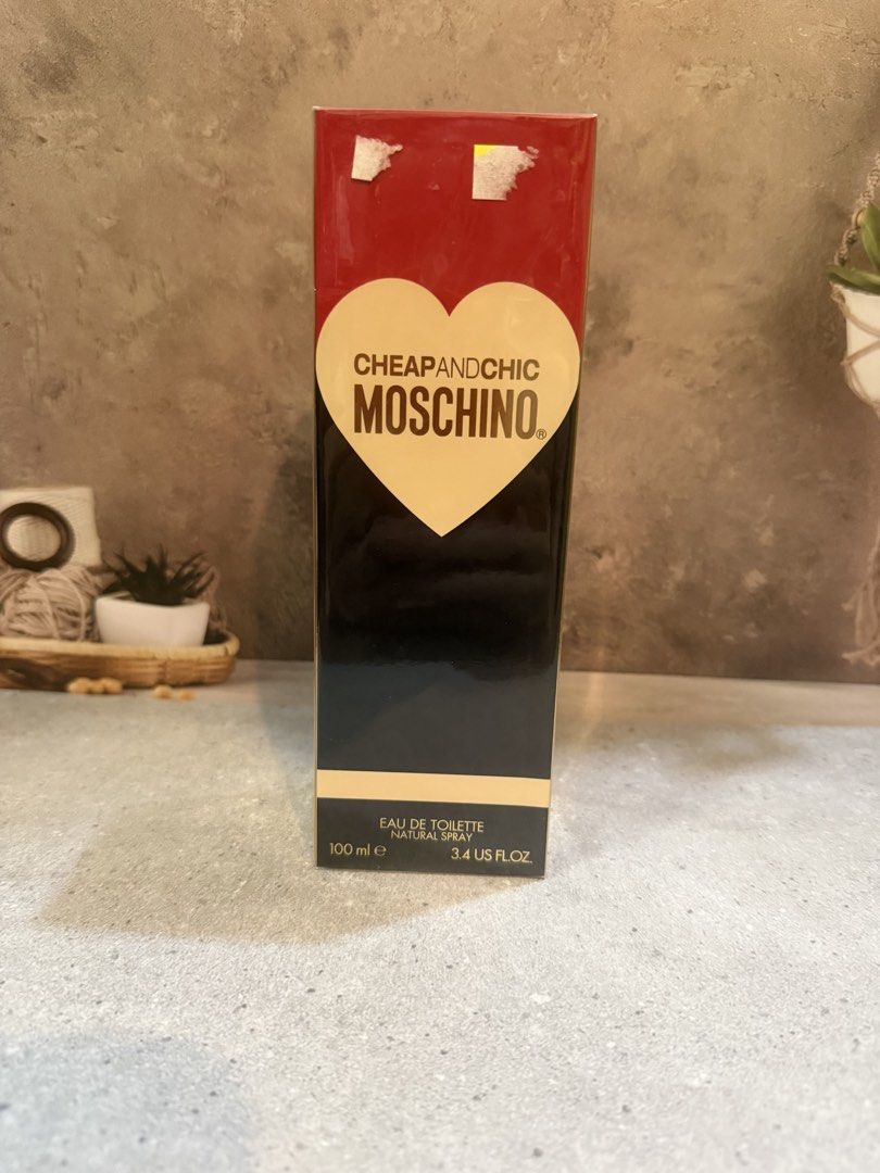 Moschino Cheap N Chic (Category: Fragrance & Deodorants) located in Paranaque City. Submitted by oommggg (Listing ID 1465579146, Image 1). Description: 100 % Original Perfume! Not fake NOT Us, Dubai, Singapore Etc. 100% ORIGINAL!!!! Paranaque area.