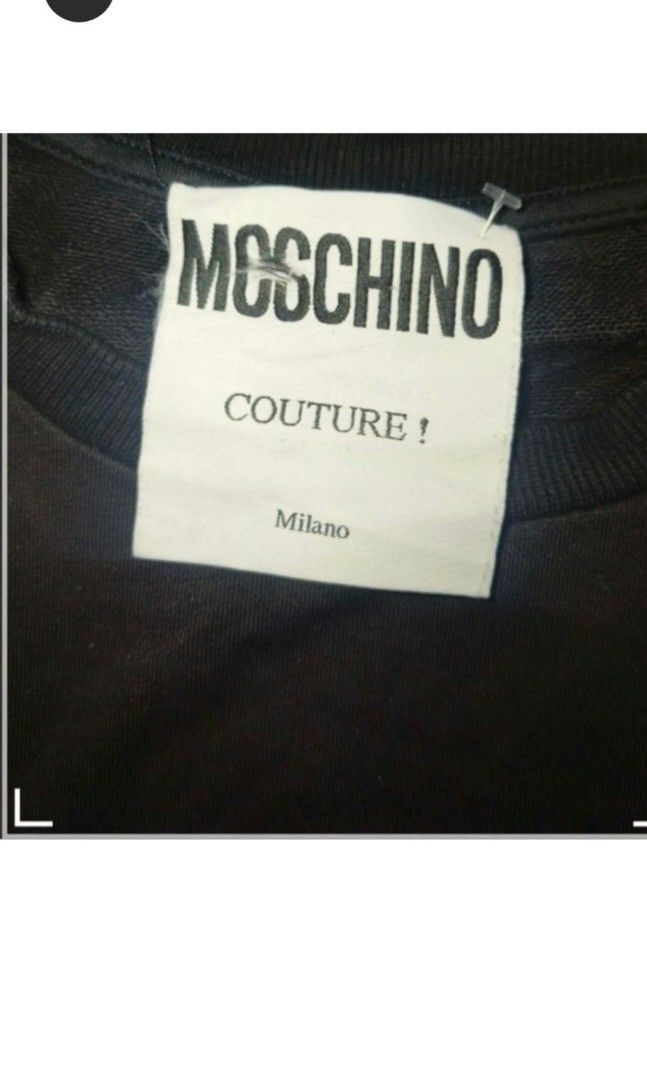 MOSCHINO SWEATER (Category: Coats, Jackets and Outerwear) located in Baguio. Submitted by baguiio_fiinds (Listing ID 1465585251, Image 3). Description: Colors may differ due to lighting. Actual Pic. Minor edits using AI.