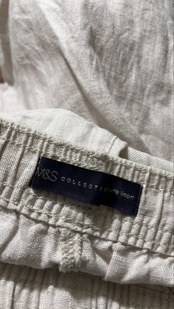 M&S Collection Pure Linen Trouser (Category: Other Bottoms) located in Manila. Submitted by dayclutter (Listing ID 1465681300, Image 3). Description: .