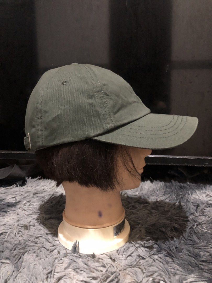 M&S Khaki Cotton Baseball Cap One Size (Category: Caps & Hats) located in Valenzuela. Submitted by nixs2722 (Listing ID 1465649994, Image 3). Description: -GCASH PAYMeNT -SF c/o BUYERS -- Brand: Marks & Spencer - Color: Khaki green - Style: Classic baseball cap - Material: Clean, durable cotton - Size: One size fits most (adjustable) - Closure: Adjustable metal buckle strap at the back - Details: Inside tag includes official branding and product 