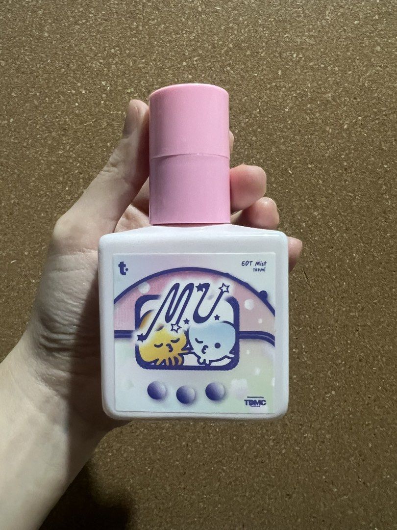 MU EDT Mist 100ml (Category: Fragrance & Deodorants) located in Quezon City. Submitted by miyakieee (Listing ID 1465753231, Image 1). Description: Product: MU EDT Mist - 100ML (about 75% full) - sweet girl scent! - longevity about 3-4 hours.