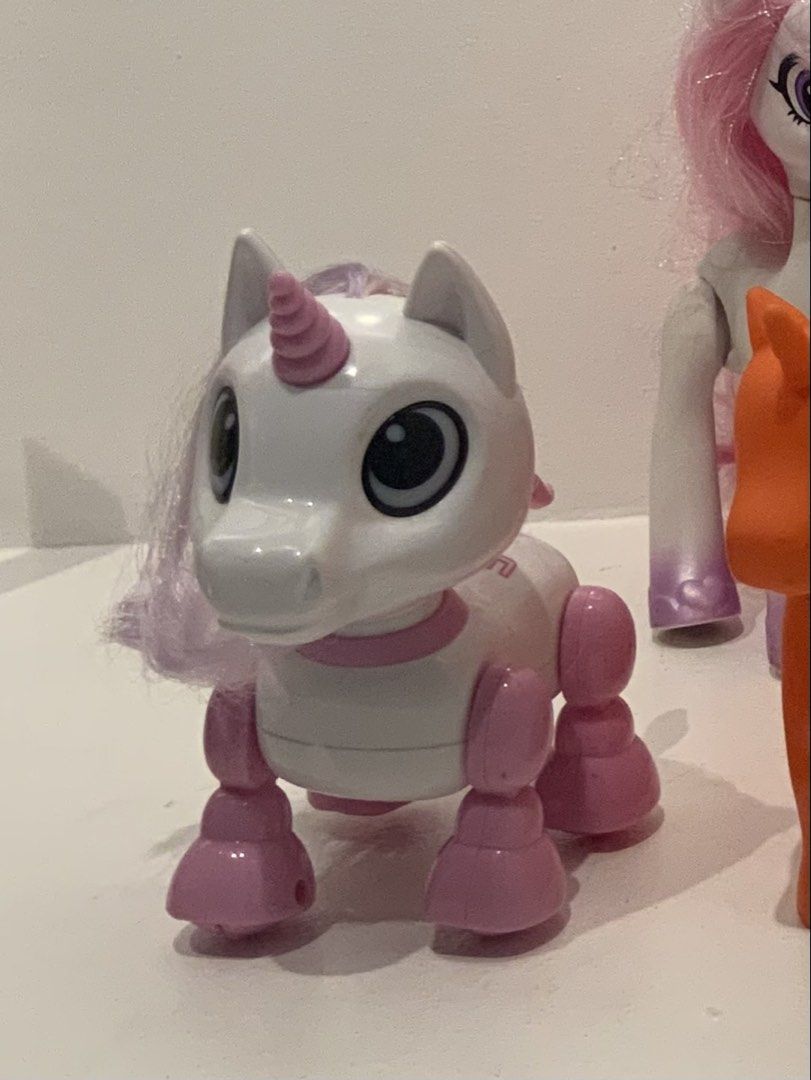 My Little Pony Unicorn bundle (mix) (Category: Kids Toys) located in Santa Rosa. Submitted by littlegioiaph (Listing ID 1465742650, Image 2). Description: - lexibook unicorn robot is working - MLP unicorn declared as is - cutie nung zuru unicorn 🥰.