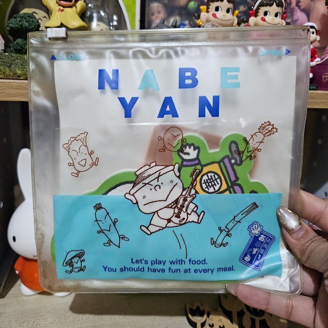 Nabe Yan Cartoon Food Characters Note Pad (Category: Stationery & School Supplies) located in Manila. Submitted by lovelylovesjapan (Listing ID 1465603142, Image 1). Description: 🌸The item is on-hand and authentic from Japan 🌸Mode of Payment (MOP): GCASH/Bank Transfer 🌸Mode of Delivery (MOD): J&T or Lalamove (Shipping every Saturday and Sunday) Notes: 🩷Breakable items are packed with care and caution. Seller will not be held liable for any da