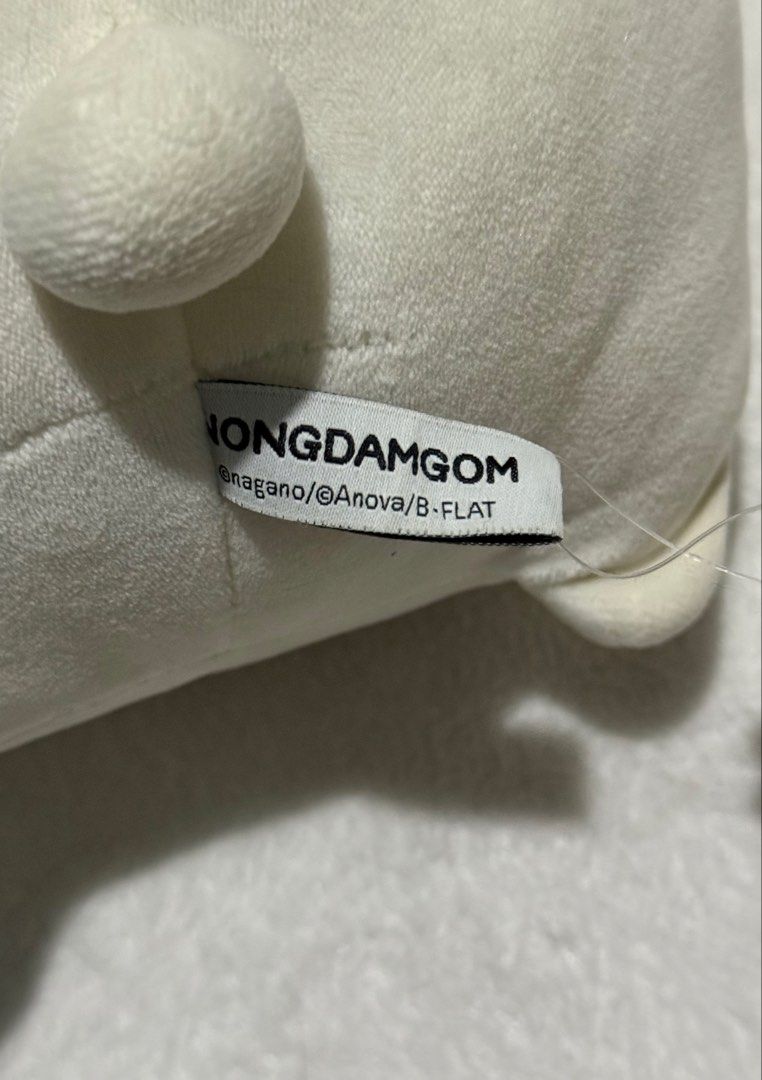 Nagano Joke Bear Flower Plushie (Category: Plushies & Soft Toys) located in Mandaluyong City. Submitted by myeonii.e (Listing ID 1465752142, Image 3). Description: Got this from a Japan seller, check pic for etiketa, no tag. Plushie needs wash, it got a bit dusty in my room. Price is already last price. Feel free to message me if you have any questions or inquiries! I can send more pictures upon request 🤍.