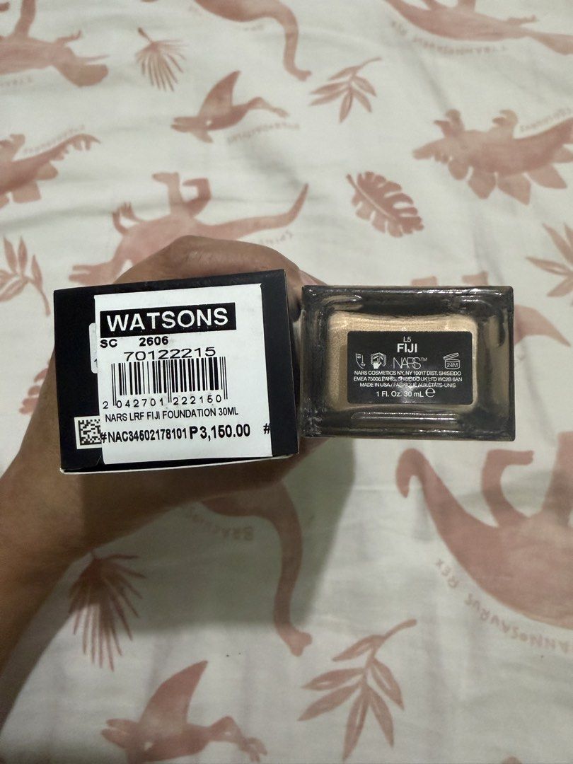 NARS Light Reflecting Foundation Fiji 30ml (Category: Makeup) located in Caloocan City. Submitted by abigael08 (Listing ID 1465598802, Image 3). Description: - Brand: NARS - Product: Light Reflecting Foundation - Shade: Fiji - Size: Standard 30ml - Condition: almost new, used 2x only, in original black outer carton - Proven Authenticity: Purchased from SM Store Makati (receipt in photos) - Original Retail Price: 3,150 PHP.