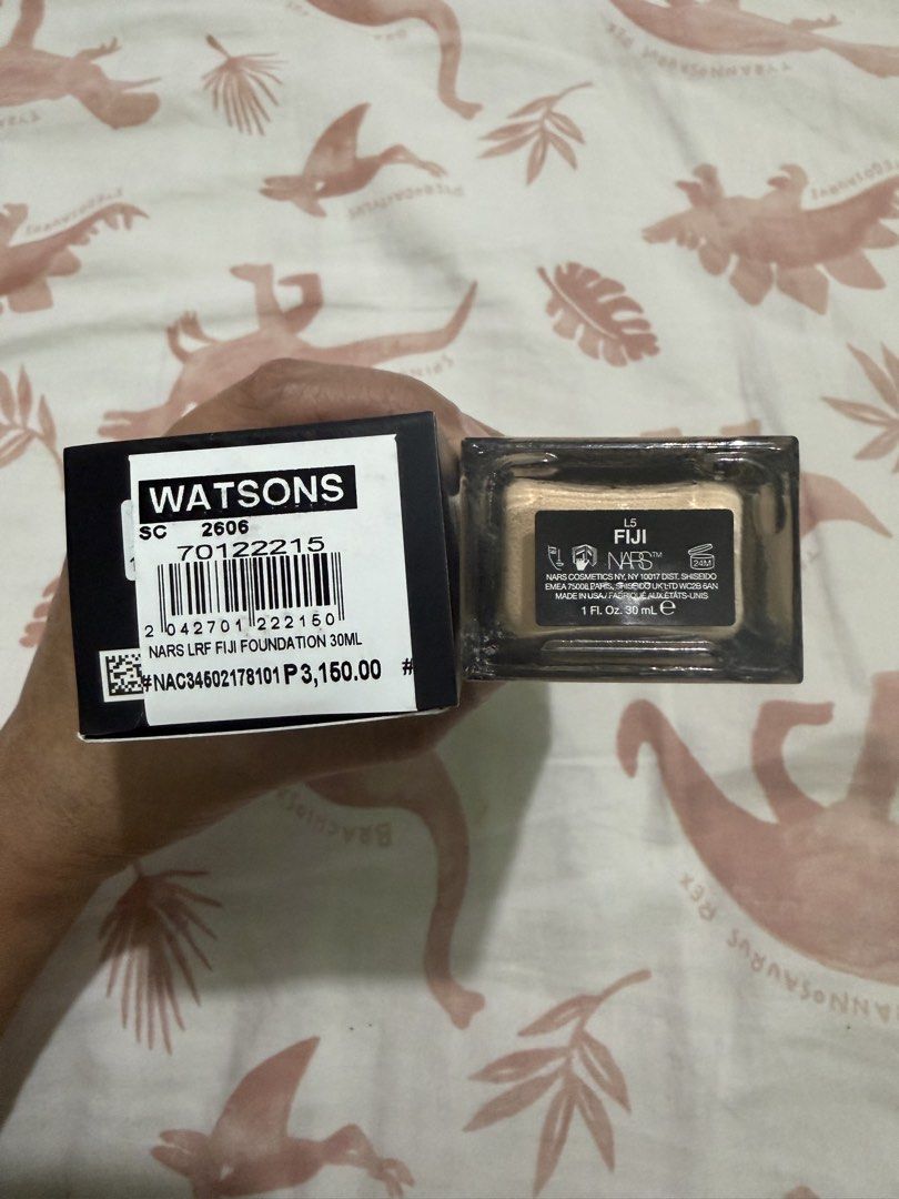 NARS Light Reflecting Foundation Fiji 30ml (Category: Makeup) located in Caloocan City. Submitted by abigael08 (Listing ID 1465598802, Image 2). Description: - Brand: NARS - Product: Light Reflecting Foundation - Shade: Fiji - Size: Standard 30ml - Condition: almost new, used 2x only, in original black outer carton - Proven Authenticity: Purchased from SM Store Makati (receipt in photos) - Original Retail Price: 3,150 PHP.