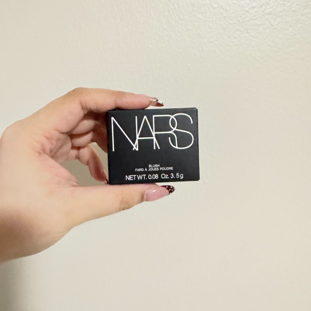 NARS Powder Blush Box (Category: Makeup) located in Manila. Submitted by destashedmnl (Listing ID 1465650888, Image 1). Description: 💫 FREE SHIPPING WITHIN METRO MANILA 💫 (₱500 & up worth of purchase via J&T) ✨ EMPTY BOX. No product inside. 🩶 Message me for more info/photos. 😊 🩶 MOP: BPI/GCASH/GOTYME/MARIBANK 🩶 MOD: -Lalamove (Same Day Delivery: Metro Manila and nearby provinces) -J&T ; starts at ₱50 sf (Metro Manila/Provincial) 📝 Notes: P