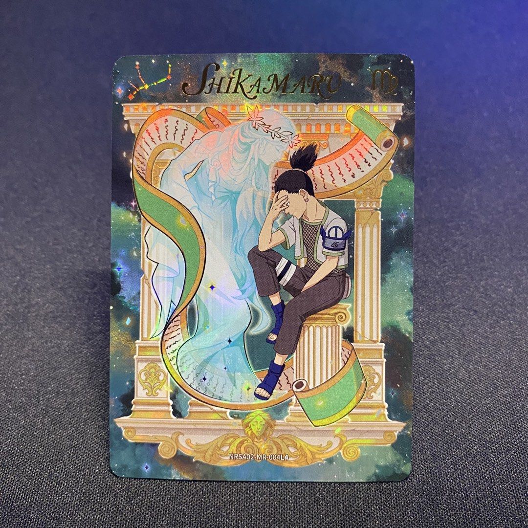 NARUTO KAYOU - SHIKAMARU (MR) (Category: Raw Singles) located in Taguig. Submitted by secrethideout_official (Listing ID 1465742361, Image 1). Description: Naruto Kayou - Shikamaru Monster Rare (MR) ✅ firm price ✅ ignoring LP inquiry Location: Taguig📍 Shipping: J&T | LBC | Lalamove Payment: Gcash | Bank Transfer.