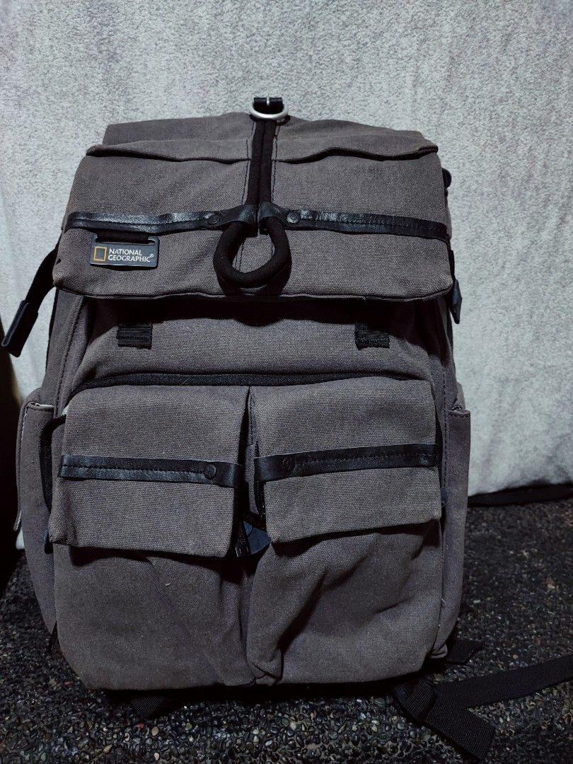 National Geographic camera Backpack (Category: Backpacks) located in Baguio. Submitted by ozara.06 (Listing ID 1465699056, Image 1). Description: National Geographic camera backpack Excellent condition Almost new With laptop compartment Water repellent 2500.