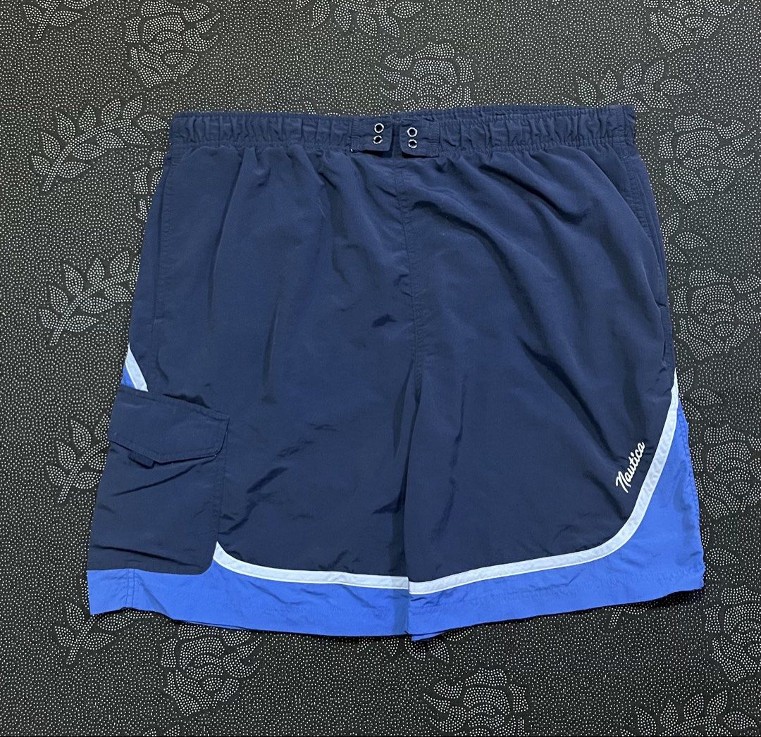 Nautica swim shorts (Category: Shorts) located in Porac. Submitted by macky.ron (Listing ID 1465752839, Image 1). Description: Length:28 Waist: 23 Condition: Good Color rate: 9/10 Issue (s): none Complete Tags.