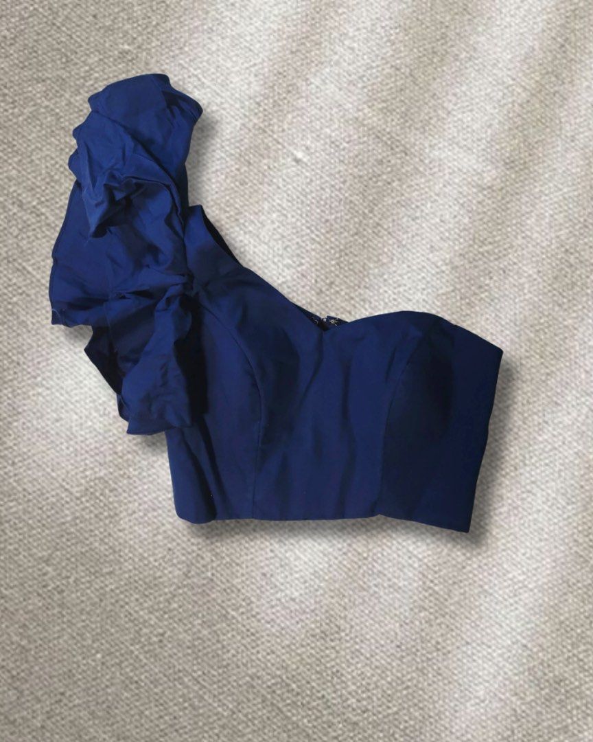 Navy Blue Formal Coords | Wedding | Set | (Category: Sets or Coordinates) located in Paranaque City. Submitted by closetclub308 (Listing ID 1465687531, Image 3). Description: Size: XS to Small Navy Blue Coords/ Set Skirt and Top Perfect for weddings/ events.