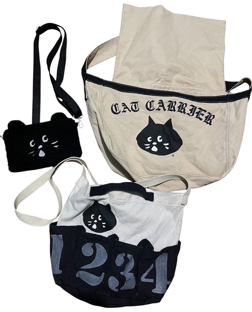 nenet nya BUNDLE (Category: Sling Bags) located in Lucena. Submitted by netnyahyo (Listing ID 1465717890, Image 1). Description: NE-NET NYA - BUNDLE BAGS 1234 ne-net nya messenger bag length 11.5 width 14 nenet nya shoulder bag 14 length width 21 ne - net nya - slingbag BLACK 5.5 length 8.5 width .
