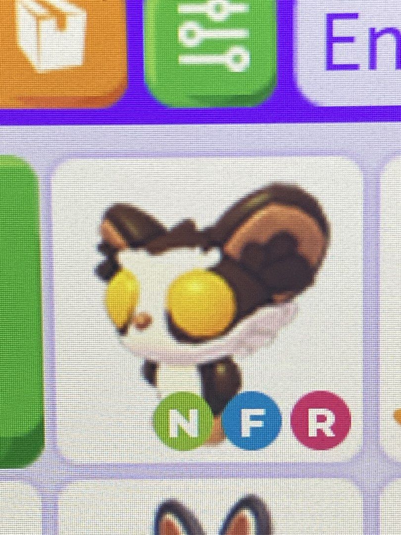 Neon Fly Ride Aye Aye Adopt Me (Category: In-Game Products) located in Manila. Submitted by j9e0fri_2025 (Listing ID 1465696173, Image 1). Description: - Game: Roblox Adopt Me! - Pet: Virtual Pet (Chocolate brown & white with glowing yellow eyes) - Traits: Neon, Fly, and Ride unlocked - Delivery: Fast in-game delivery - How to order: Drop your username in chat after purchase.