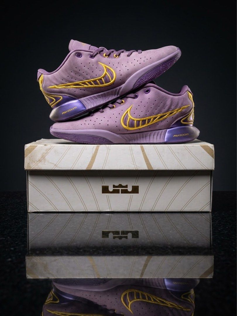 Nike - Lebron 21 EP ‘Purple Rain’ (Category: Babies & Kids Fashion) located in Manila. Submitted by got_loots (Listing ID 1465638988, Image 1). Description: WTS❗️❗️❗️ Nike - Lebron 21 EP ‘Purple Rain’ In Good Condition Needs Washing Size: 6.5Y RFS: Nalakihan ng bata ₱1,200 Only .
