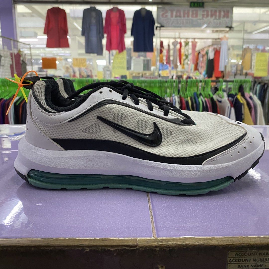 Nike Air Max AP Sneakers White Washed Teal (Category: Casual Shoes) located in Imus. Submitted by kingbhatsdrygoods (Listing ID 1465675554, Image 1). Description: KingBhats HUB Please read below before inquiring or making a purchase. ✨ 👟 ITEM DETAILS: • Size: 9 • Length: 13 inches • Flaws/Issues: none but no box 📌 ORDER & PAYMENT RULE: • First to pay, first served. No reservations. • Payment must be fully processed and verified to secure your i