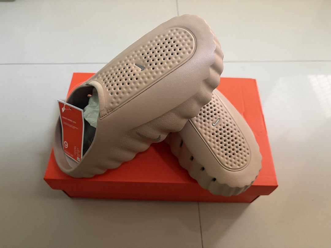 Nike Mind 001 Hemp Pale Ivory Sanddrift (Category: Slippers & Slides) located in Makati City. Submitted by doodzmanzano (Listing ID 1465617084, Image 1). Description: Foot Locker Release - Brand: Nike - Model: Mind 001 Slip-On Sandals - Colorway: Hemp/Pale Ivory-Sanddrift - Size: Men's US 9 / UK 8 / EUR 42.5 - Condition: Brand new, unworn, straight out of the box - Inclusions: Original orange Nike shoebox and attached retail tags - Features: Chun