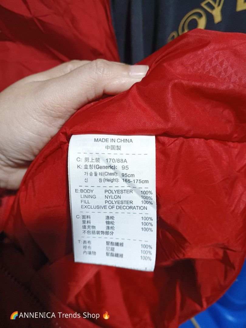 NIKE WINDBREAKER STORM FIT JACKET (Category: Coats, Jackets and Outerwear) located in Bulacan. Submitted by annenicathriftthriftlang (Listing ID 1465597310, Image 3). Description: 🔥 NIKE STORM-FIT WINDBREAKER JACKET 🔥 ✅ DETAILS: Brand: Nike Storm-FIT (legit tag) Color: Red / Black / Grey Two-tone - ang angas! Size: M on tag - 170/88A Chest: 95cm | Height: 165-175cm fit Best Fit: Medium to Large Type: Light Puffer / Windbreaker - pang motor, pan