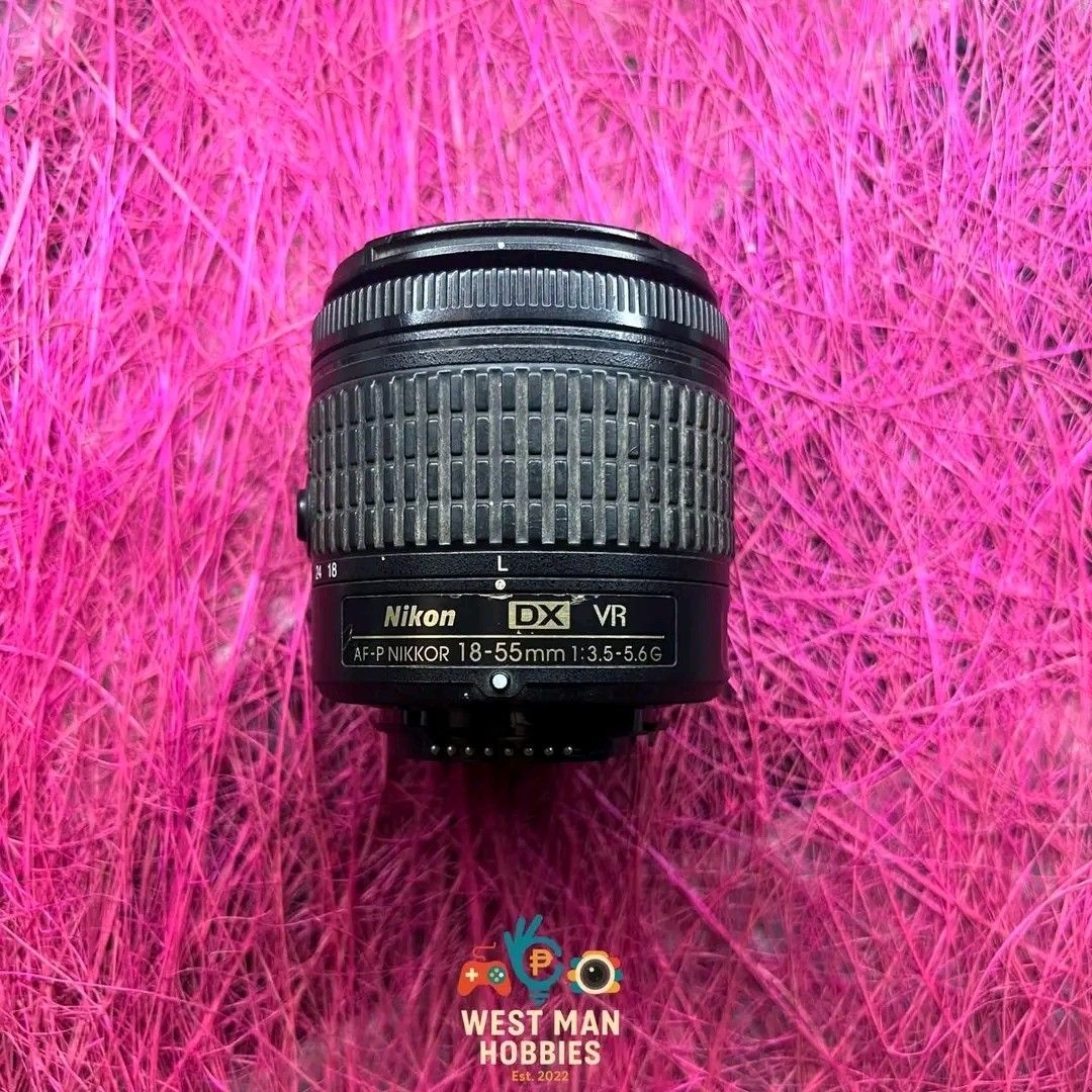 Nikon kit lens (Category: Cameras) located in Manila. Submitted by westmanhobbies-2022 (Listing ID 1465682160, Image 1). Description: Nikon lens (Preloved) 18-55mm AF-P nikkor DX VR 1:3.5-5.6 G Working Auto/Manual 9/10 body condition (Seller's rate) Clear shots check sample! Disclaimer: We do not accept returns, exchanges, or refunds. Unli video call to check unit. Muñoz Nueva Ecija meetup pickup Open shipping LBC #WestManHobbies #digicamph #digi