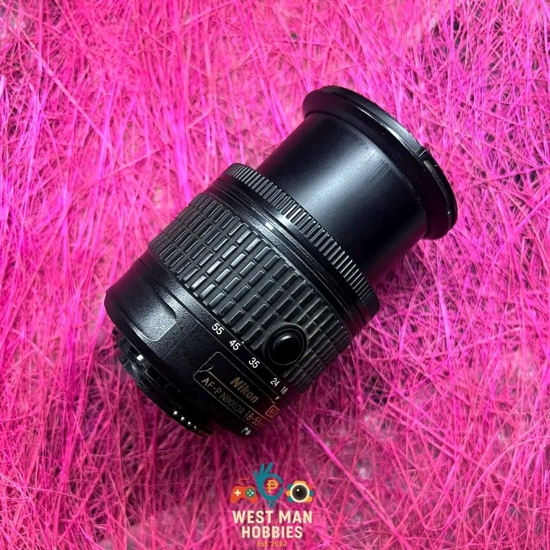 Nikon kit lens (Category: Cameras) located in Manila. Submitted by westmanhobbies-2022 (Listing ID 1465682160, Image 2). Description: Nikon lens (Preloved) 18-55mm AF-P nikkor DX VR 1:3.5-5.6 G Working Auto/Manual 9/10 body condition (Seller's rate) Clear shots check sample! Disclaimer: We do not accept returns, exchanges, or refunds. Unli video call to check unit. Muñoz Nueva Ecija meetup pickup Open shipping LBC #WestManHobbies #digicamph #digi