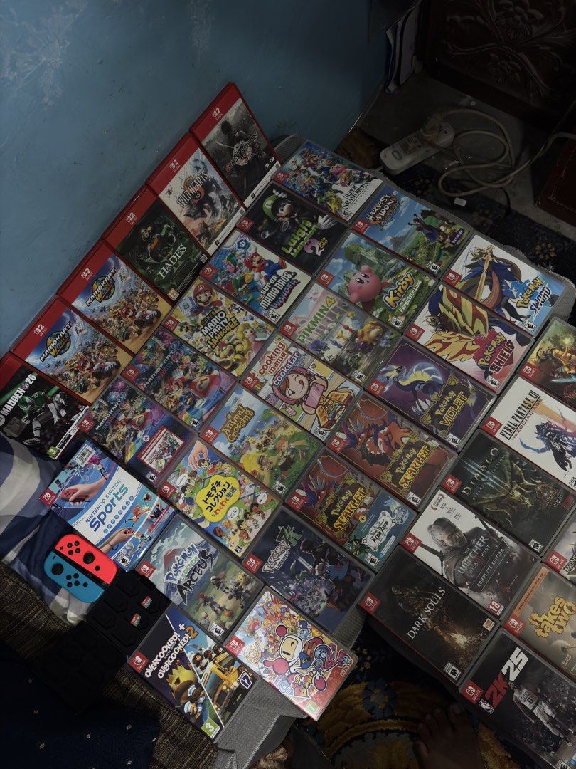 Nintendo Switch 1 & 2 Games, Accessories (Category: Nintendo) located in Cavite. Submitted by xsavier88 (Listing ID 1465632303, Image 2). Description: 🌟For sale! Nintendo Switch 1 & 2 Games & Accessories 🌟Accessories: Sandisk A1 Ultra 256GB Memory Card - 2,200 Red & Blue Joycons - 1,800 🌟Nintendo Switch 2 Games: Madden 26 - 2,500 Mario Kart World Brandnew - 2,800 Mario Kart World - 2,300 Hades 2 (Unused Code) - 2,300 Wild Hearts S - 1,500 Dyna