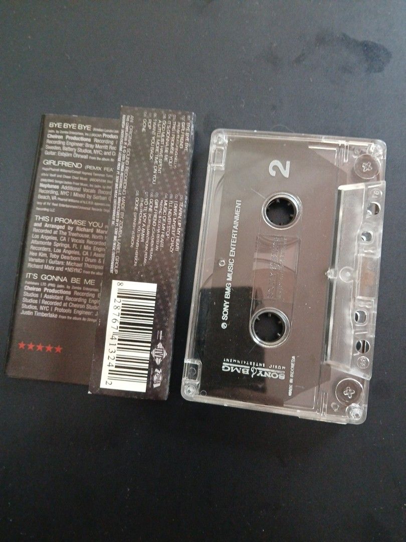 *NSYNC Greatest Hits Cassette Tape Sony BMG (Category: CDs & DVDs) located in Pili. Submitted by marktoraldo (Listing ID 1465618114, Image 2). Description: like new. 500 php. fixed price. add sf Gcash mop. ty admin.