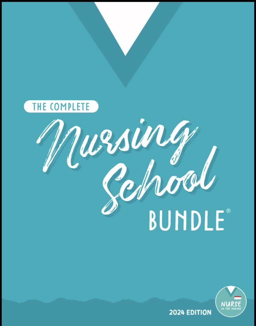 Nursing notes （分類：教科書）位於 Hong Kong。 由 11903 提交（商品編號 1465600722，圖片 1）。簡介： PDF only Nursing bundle 2024 edition。