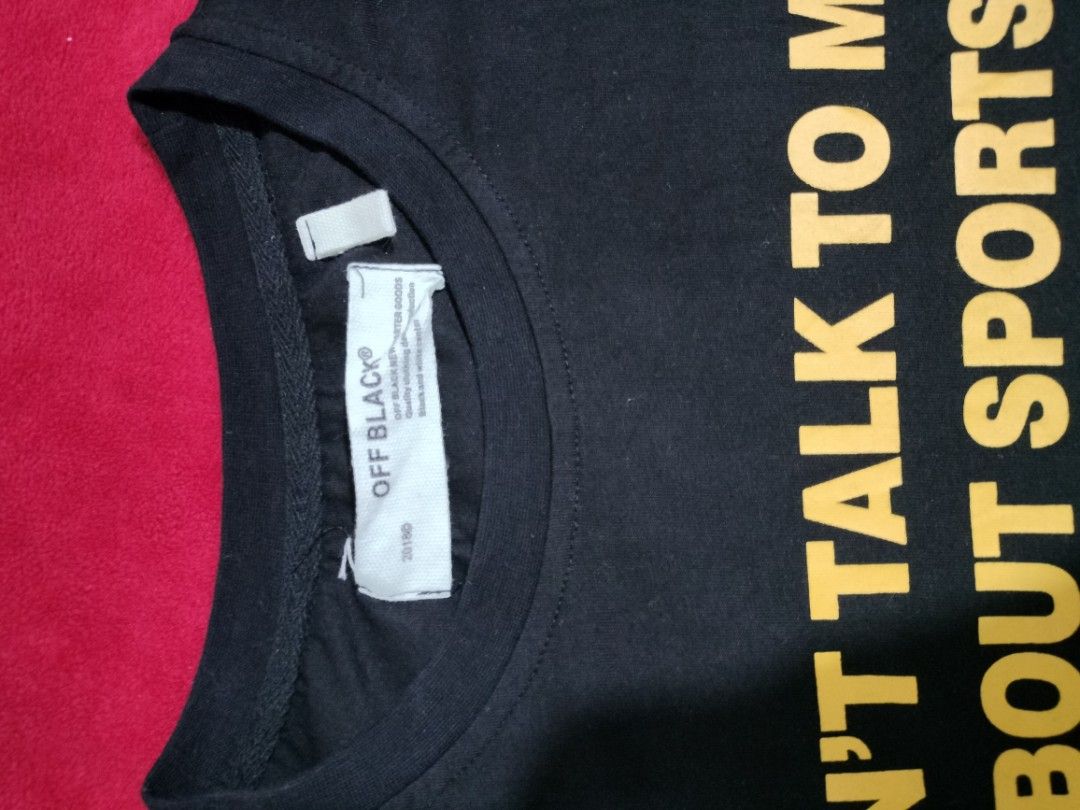 OFF Black (Category: Activewear) located in Quezon City. Submitted by dex.colletions (Listing ID 1465707247, Image 2). Description: authentic medium qc.