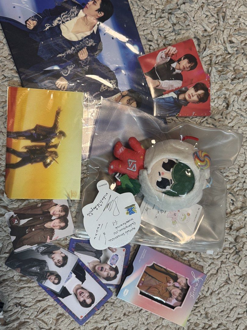 Official GMMTV BounPrem Set (Category: Other Merchandise) located in Manila. Submitted by rootbearz (Listing ID 1465728779, Image 1). Description: ^ TAKE ALL php5000 AT MOST but negotiable! Selectables> - Photocard exclusive season theme php1200 - Paody 1700 - LOL 2026 set 1000 ‘ MOP: GCASH Shipping borne by buyer - lalamove only payment FIRST before delivery.