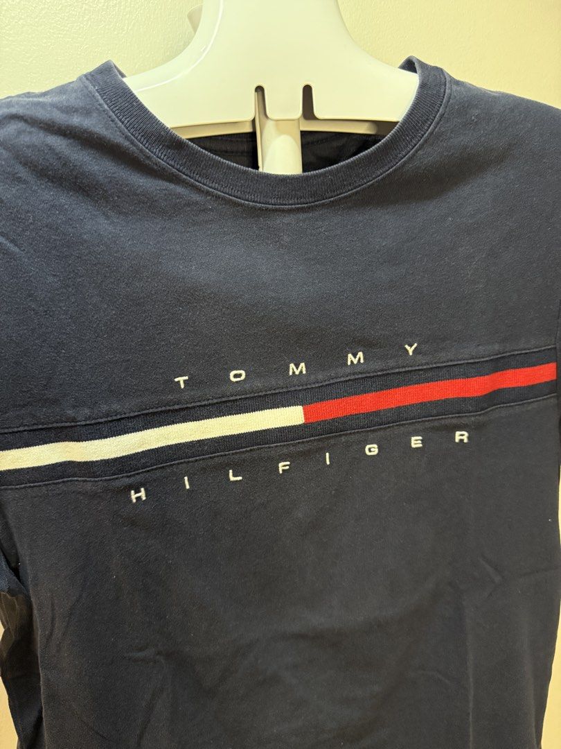 OG Tommy Hilfiger Navy Blue Shirt (Category: Shirts) located in Quezon City. Submitted by wear.again.ph (Listing ID 1465734287, Image 3). Description: 🩵 negotiable Size: S-M.
