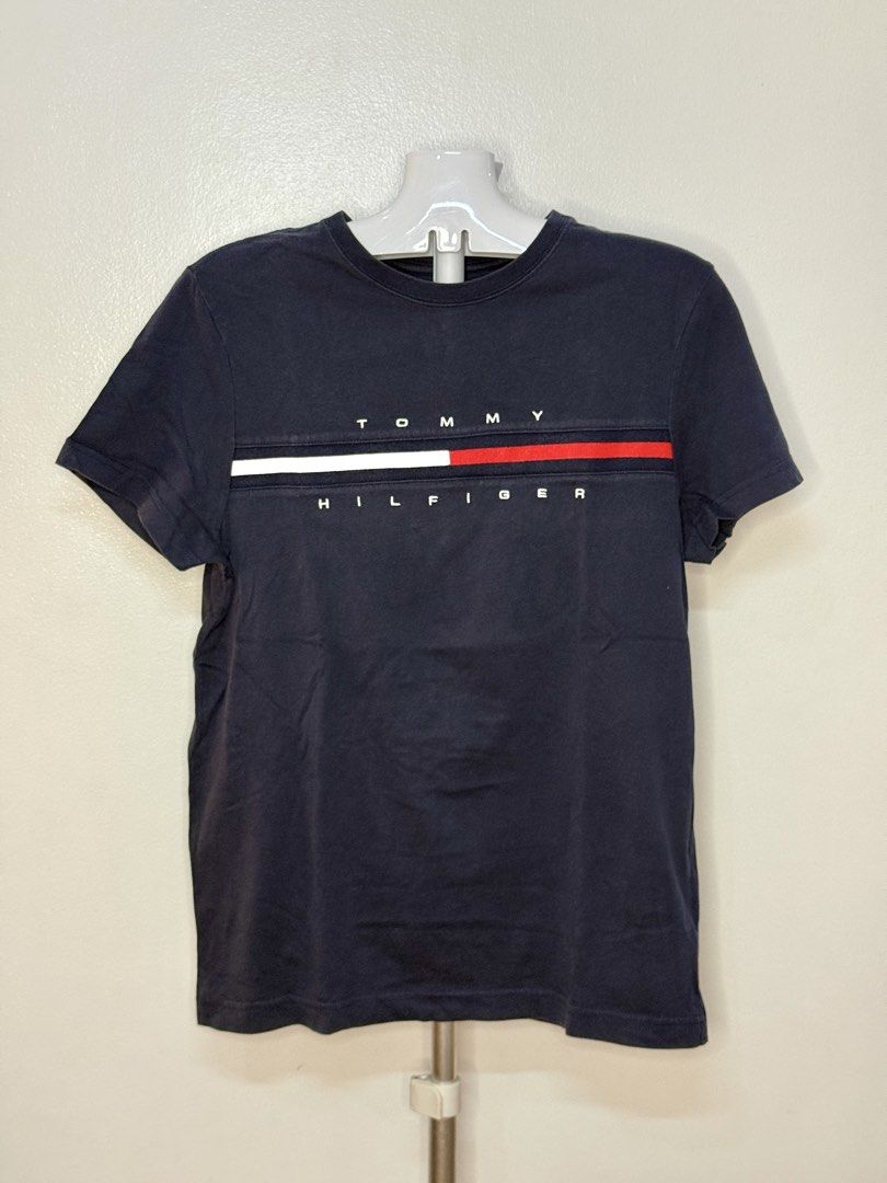 OG Tommy Hilfiger Navy Blue Shirt (Category: Shirts) located in Quezon City. Submitted by wear.again.ph (Listing ID 1465734287, Image 1). Description: 🩵 negotiable Size: S-M.