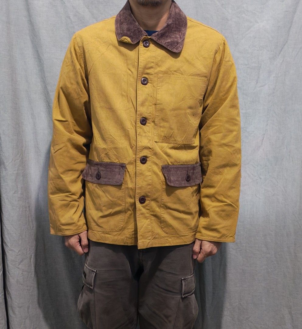 okonkwo mfg canvas railway worker jacket (Category: Coats, Jackets and Outerwear) located in Baguio. Submitted by used_clothing2600 (Listing ID 1465678704, Image 1). Description: Okonkwo mfg canvas railway worker jacket size medium excellent condition pit to pit 22 length 28 shoulders 18 sleeve length 25 P 1,280.