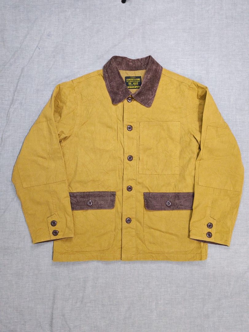 okonkwo mfg canvas railway worker jacket (Category: Coats, Jackets and Outerwear) located in Baguio. Submitted by used_clothing2600 (Listing ID 1465678704, Image 2). Description: Okonkwo mfg canvas railway worker jacket size medium excellent condition pit to pit 22 length 28 shoulders 18 sleeve length 25 P 1,280.