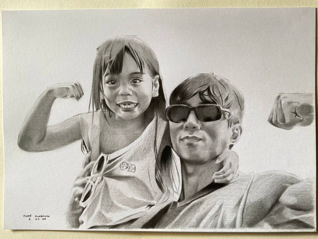 OPEN FOR COMMISSIONS (Category: Art & Prints) located in Caloocan City. Submitted by eure_ (Listing ID 1465719712, Image 1). Description: Realistic graphite portrait drawing on paper..