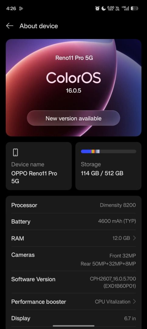 OPPO RENO 11 PRO 5G 12/512 (Category: OPPO) located in Quezon City. Submitted by daisuki3020 (Listing ID 1465609338, Image 1). Description: NEGOTIABLE .