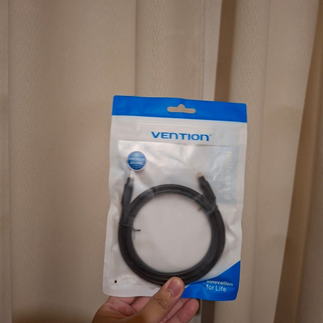 Optical audio fiber cable vention (Category: Craft Supplies & Tools) located in Pasig City. Submitted by fasttech01 (Listing ID 1465580735, Image 3). Description: .