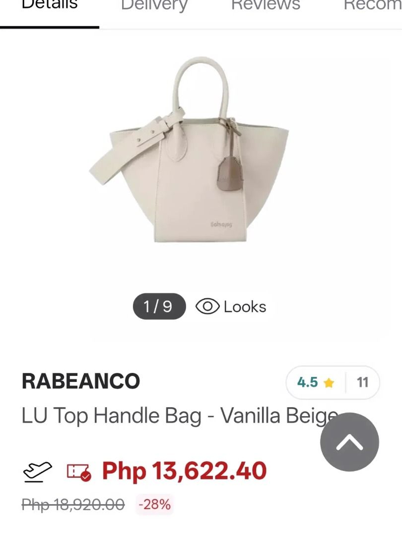 Original RABEANCO (Category: Shoulder Bags) located in Cabuyao City. Submitted by your____lux____shop (Listing ID 1465684119, Image 2). Description: Sale❗️Sale❗️Sale❗️ ₱ 2,899 Original RABEANCO Almost new Medium Pure genuine leather 📌First to pay!.
