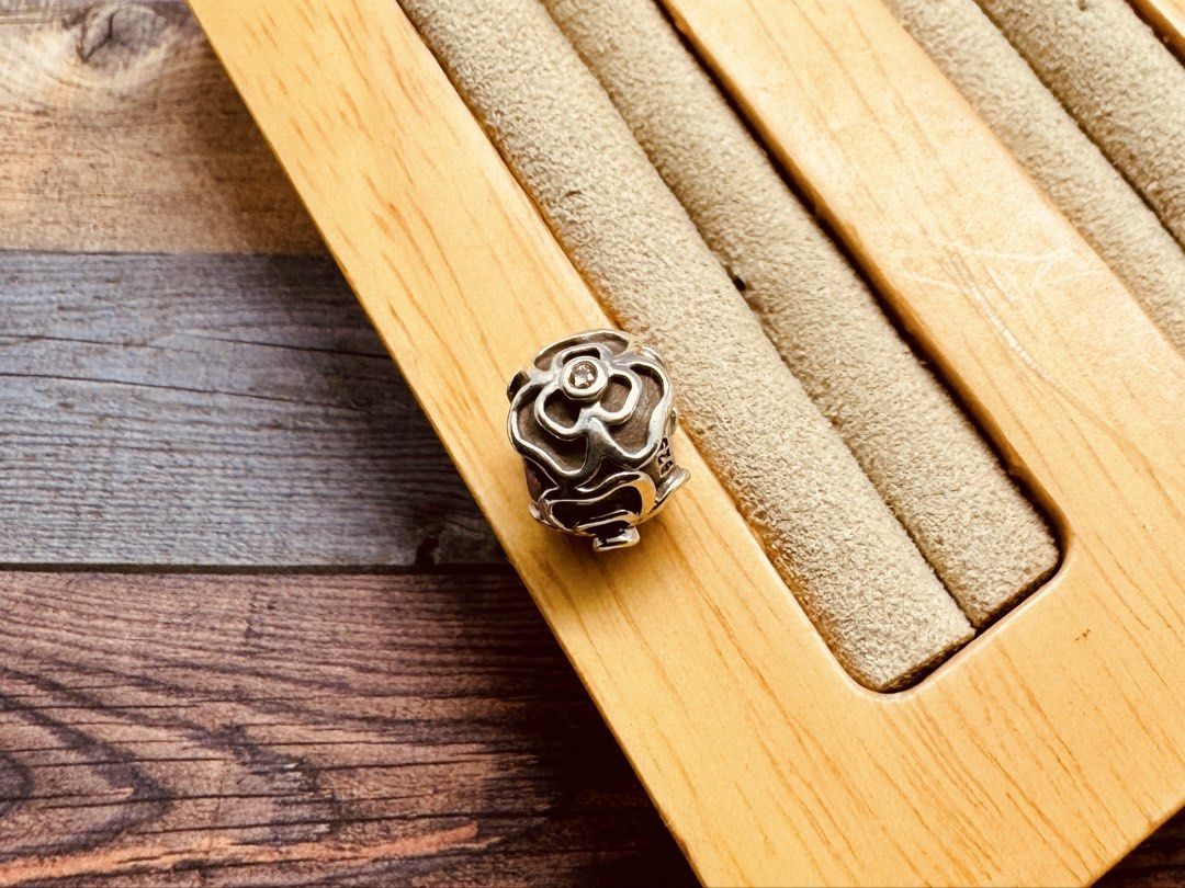 Pandora Posey Charm (790413BCZ) (Category: Charms) located in Cabanatuan. Submitted by water.withahintoflime (Listing ID 1465677651, Image 2). Description: Retired|Authentic Sterling silver | brown cz ❌ Issue ❌ Packaging .