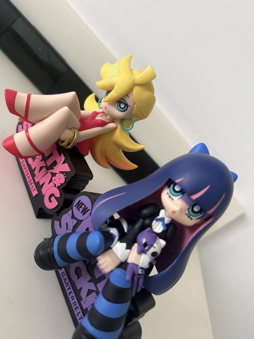 Panty & Stocking BANPRESTO Figure SET (Category: Figurines & Statues) located in Manila. Submitted by cmc_sells (Listing ID 1465660030, Image 3). Description: RUSH BIB Panty & Stocking BANPRESTO Figures Flawless, no issues except Stocking’s stand. Bought BNEW Oct. 3, 2026 and opened only to check..