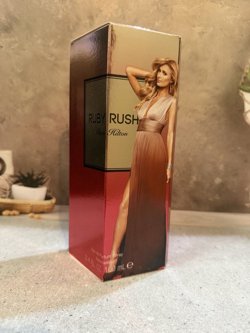 Paris Hilton Ruby Rush (Category: Fragrance & Deodorants) located in Paranaque City. Submitted by oommggg (Listing ID 1465583559, Image 1). Description: 100 % Original Perfume! Not fake NOT Us, Dubai, Singapore Etc. 100% ORIGINAL!!!! Paranaque area.